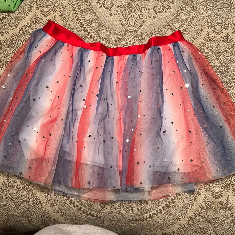 Tutu Fourth of July tutu for Independence Day kids XL fits adults new condition